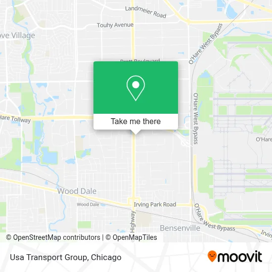 Usa Transport Group map