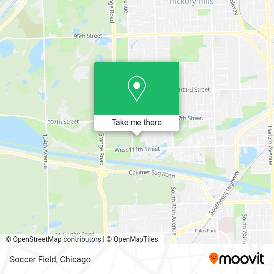 Soccer Field map