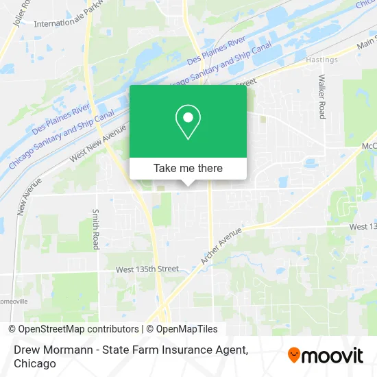 Drew Mormann - State Farm Insurance Agent map