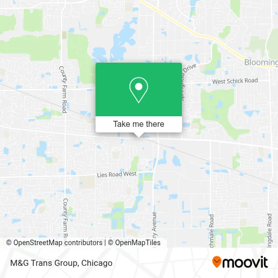 M&G Trans Group map