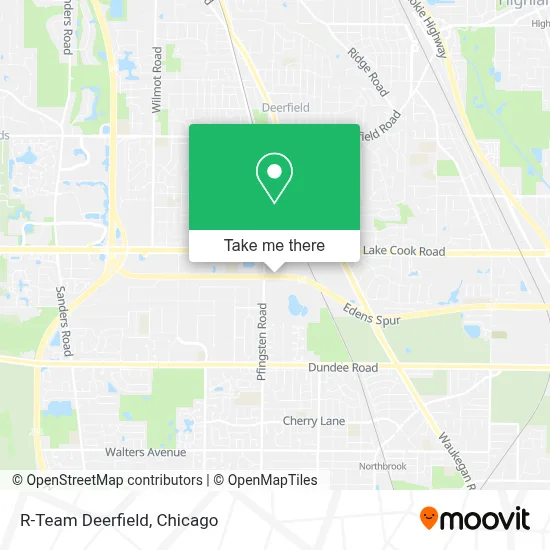 R-Team Deerfield map