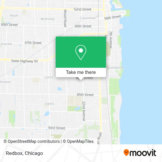 Redbox map