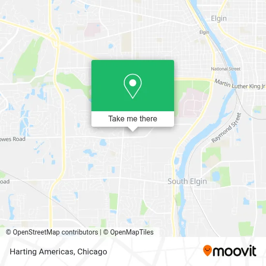 Harting Americas map
