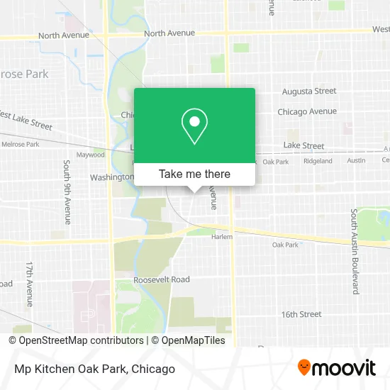 Mp Kitchen Oak Park map