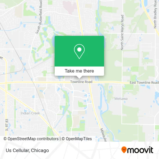 Us Cellular map