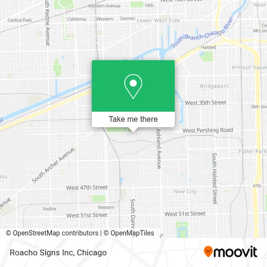 Roacho Signs Inc map