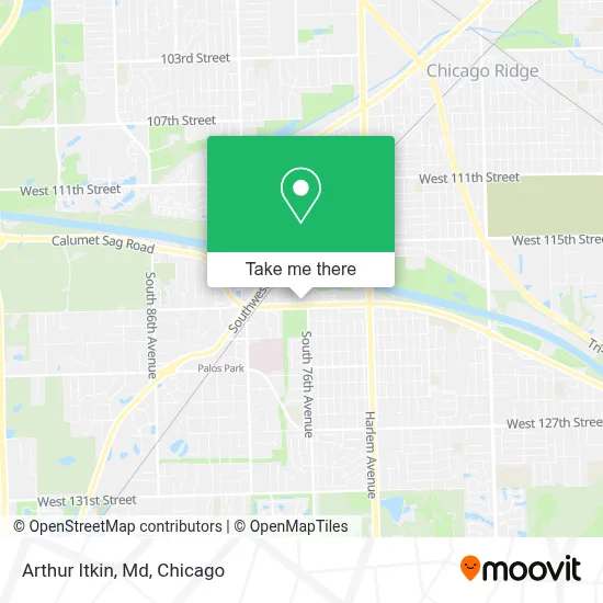 Arthur Itkin, Md map