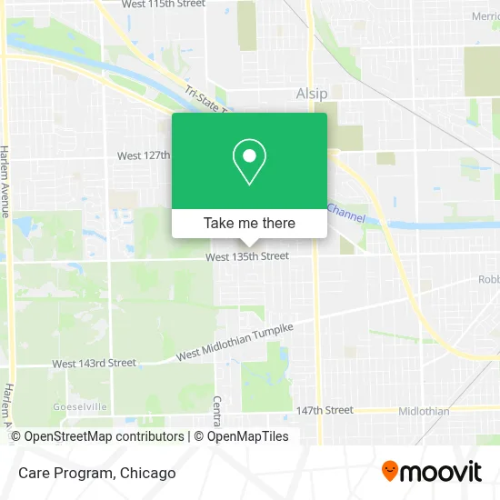 Care Program map