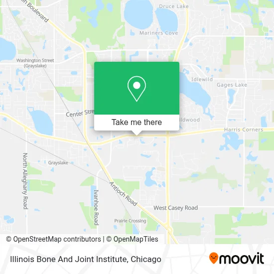 Illinois Bone And Joint Institute map