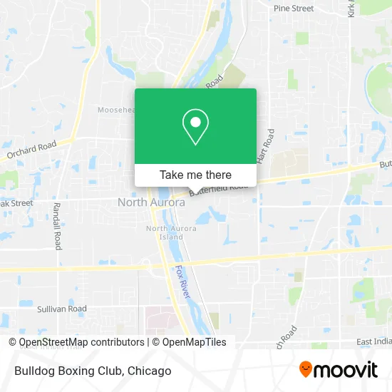 Bulldog Boxing Club map