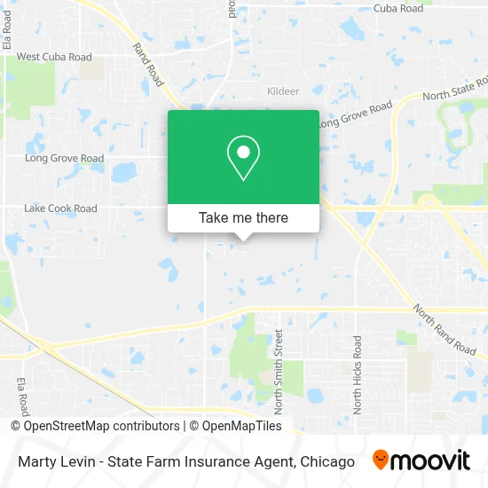 Marty Levin - State Farm Insurance Agent map
