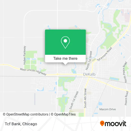 Tcf Bank map