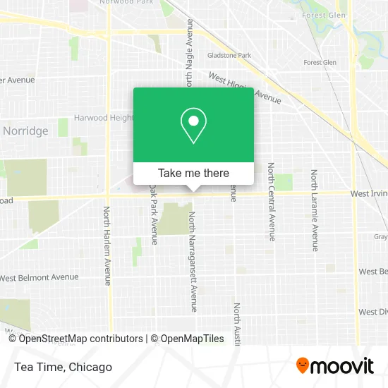 Tea Time map