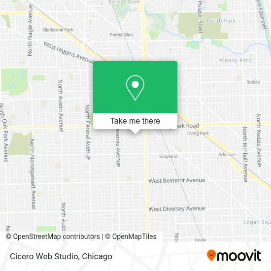 Cicero Web Studio map