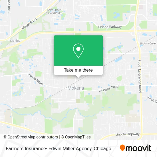 Farmers Insurance- Edwin Miller Agency map
