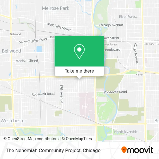 The Nehemiah Community Project map