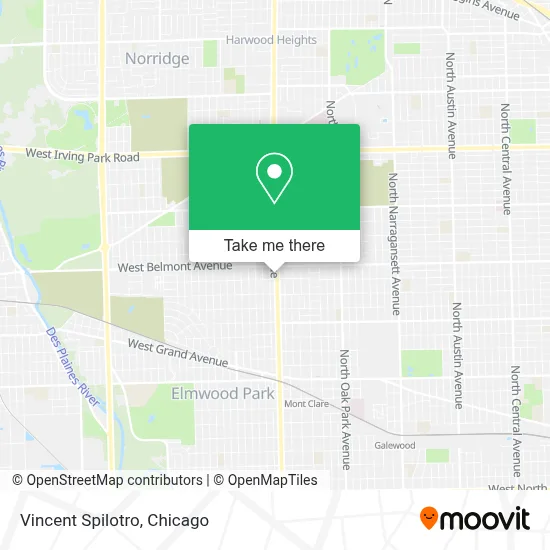 Vincent Spilotro map