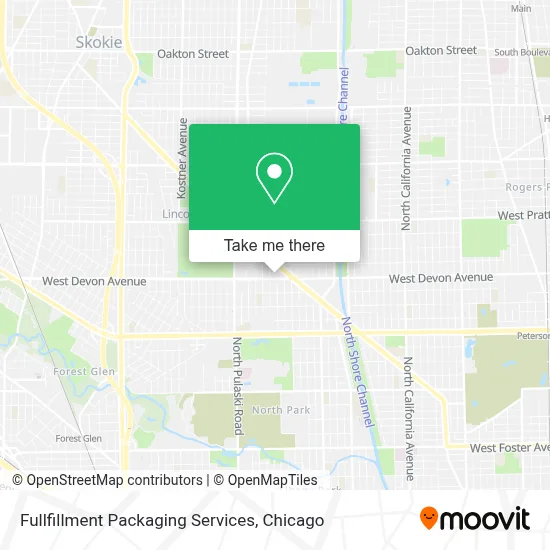 Fullfillment Packaging Services map