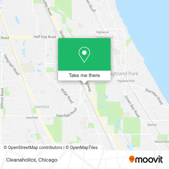 Cleanaholics map