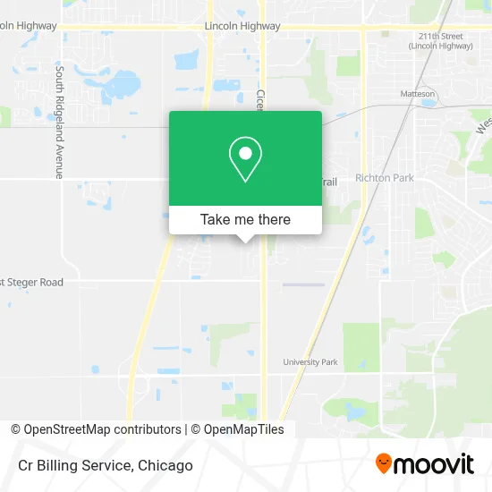 Cr Billing Service map