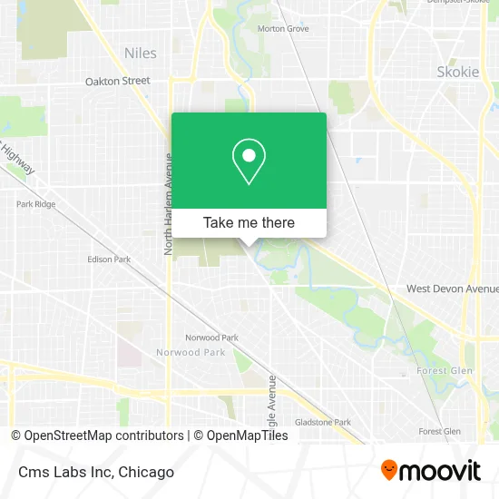 Cms Labs Inc map