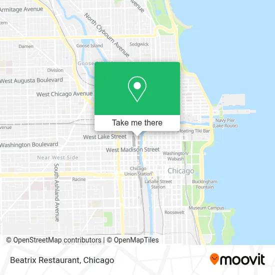 Beatrix Restaurant map