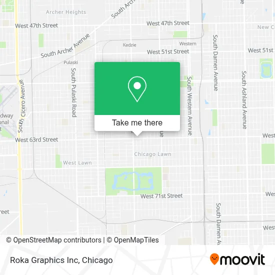 Roka Graphics Inc map