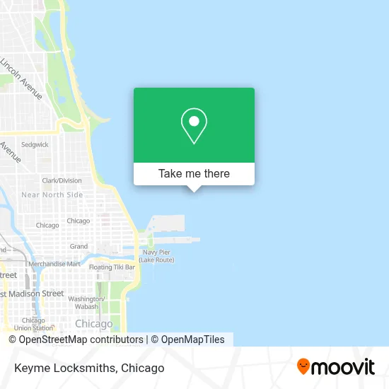 Keyme Locksmiths map