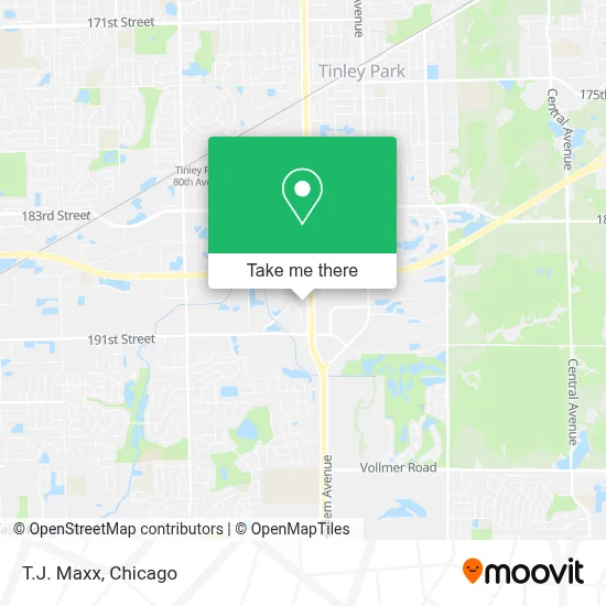 T.J. Maxx map