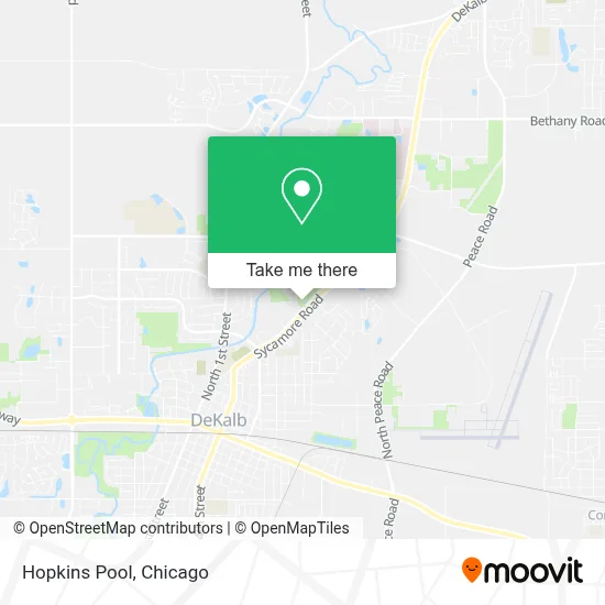 Hopkins Pool map