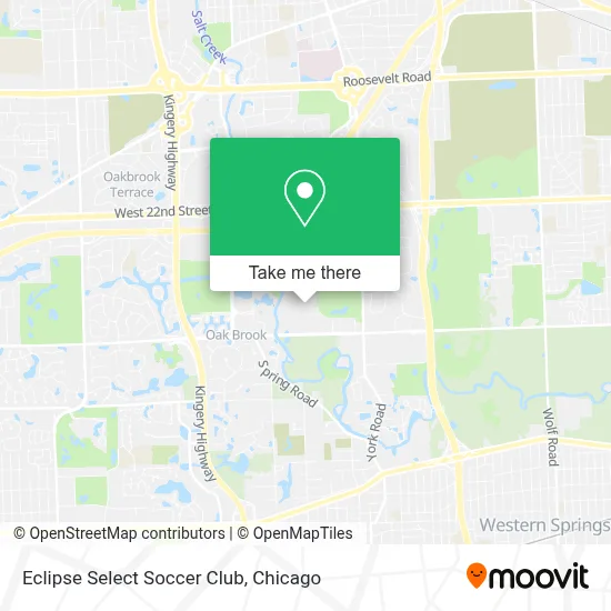 Eclipse Select Soccer Club map