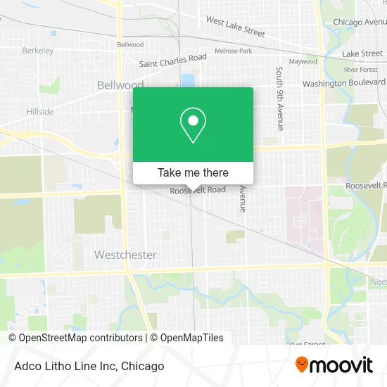 Adco Litho Line Inc map