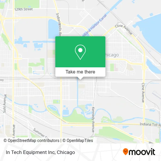 In Tech Equipment Inc map