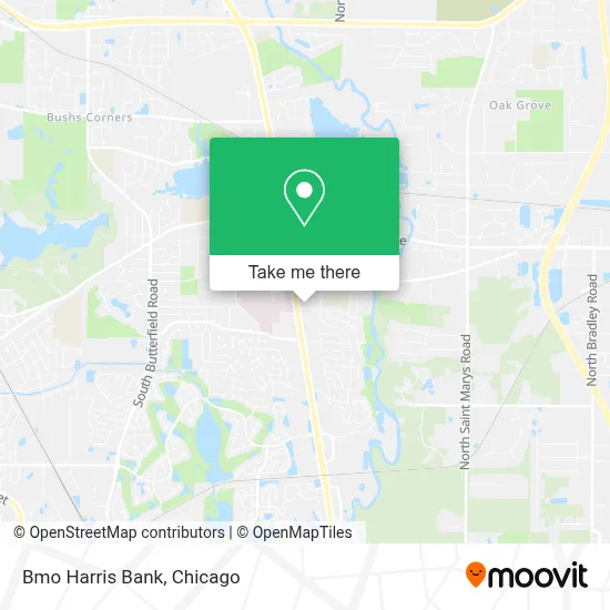 Bmo Harris Bank map