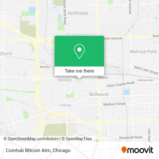 Coinhub Bitcoin Atm map