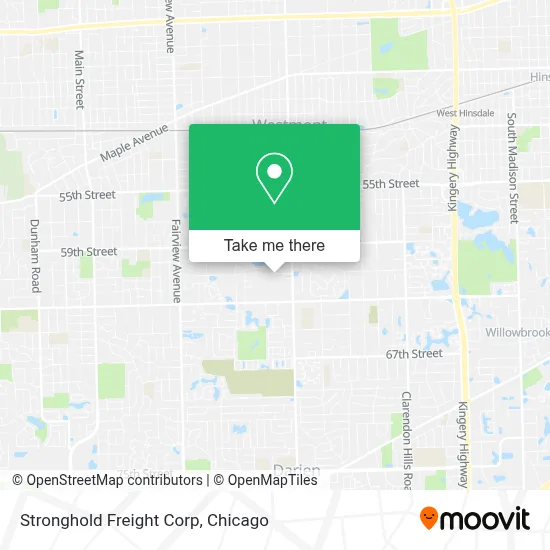 Stronghold Freight Corp map