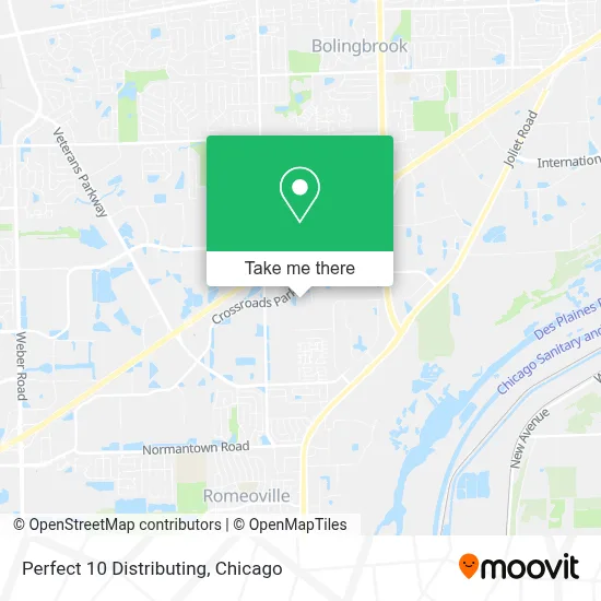 Perfect 10 Distributing map