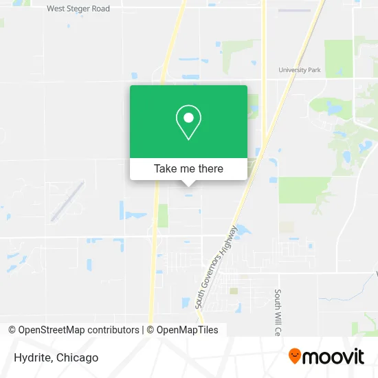 Hydrite map