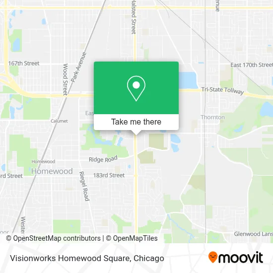 Visionworks Homewood Square map