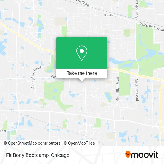 Fit Body Bootcamp map