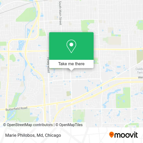 Marie Philobos, Md map