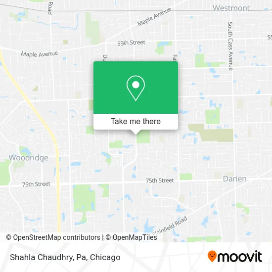 Shahla Chaudhry, Pa map