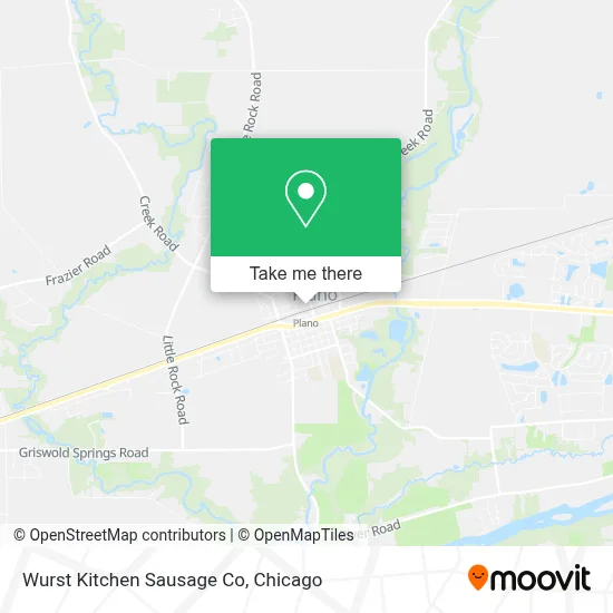Wurst Kitchen Sausage Co map