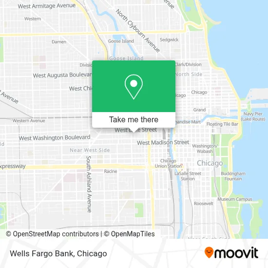 Wells Fargo Bank map