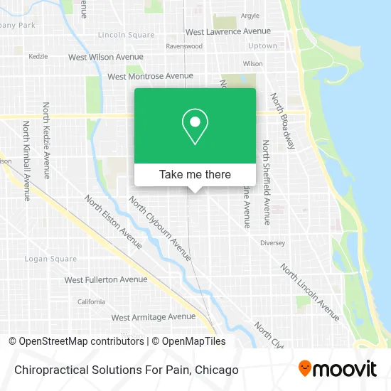 Chiropractical Solutions For Pain map