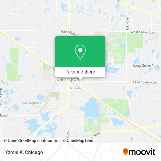 Circle K map