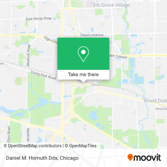 Daniel M. Homuth Dds map