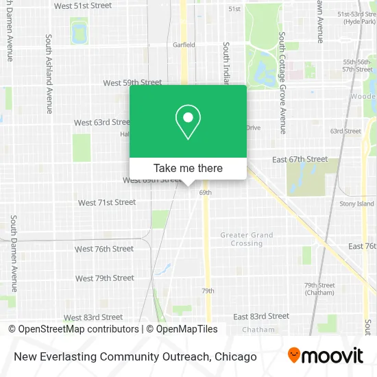 New Everlasting Community Outreach map