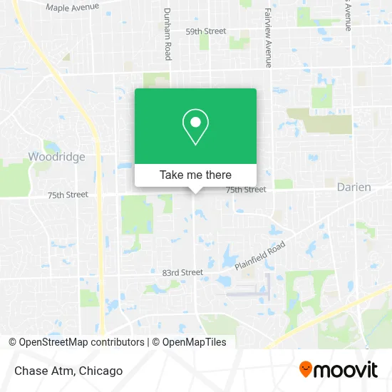 Chase Atm map