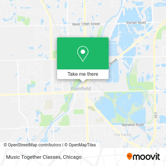 Music Together Classes map